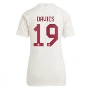 Bayern Munich Alphonso Davies #19 Tredjetröja Dam 2023-24 Kortärmad